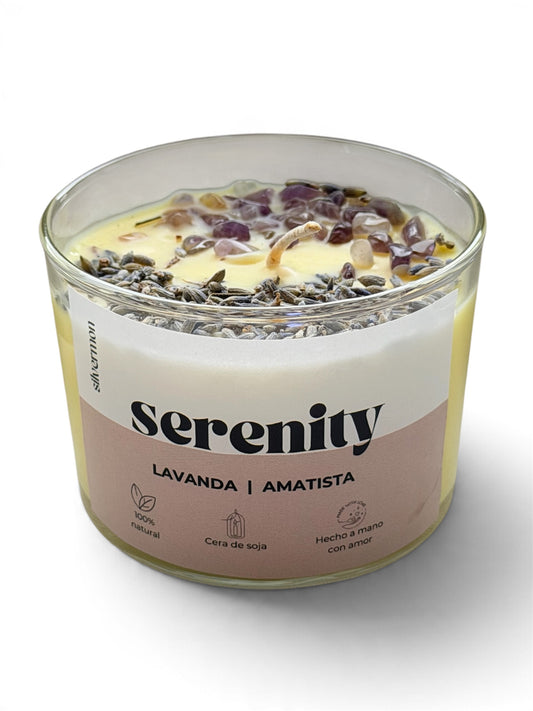 VELA AROMÁTICA "SERENITY"