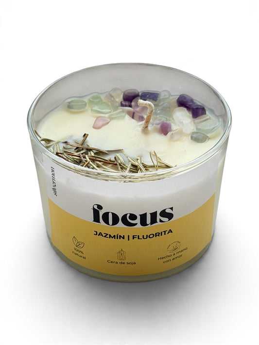 VELA AROMÁTICA "FOCUS"